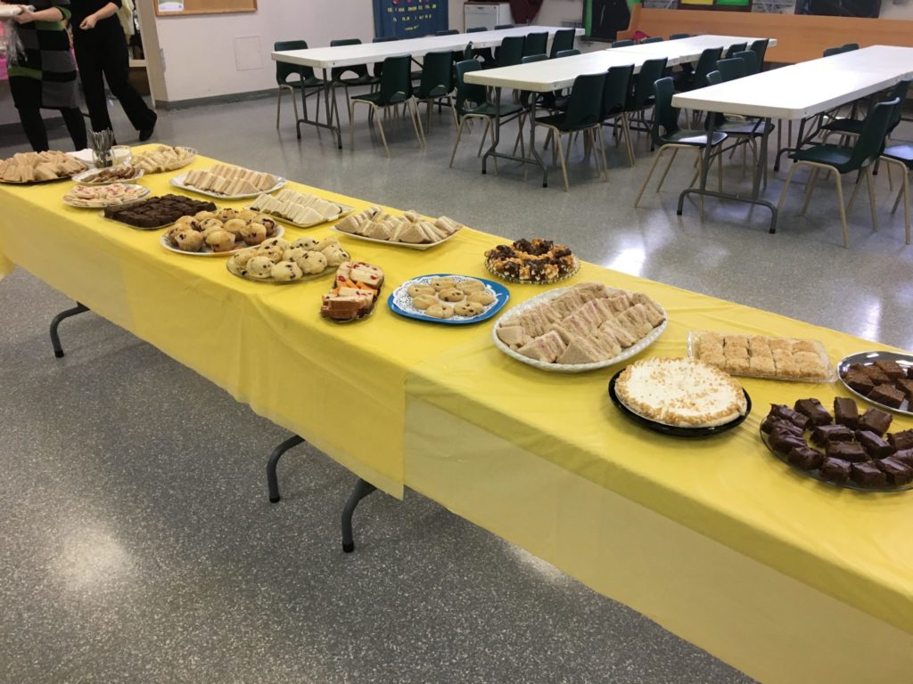 Coffee Hour / Sunday School Potluck Fraser Road United Church